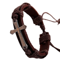 Kožený náramek Cross XL79 hnědý