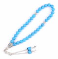 Náramek Tasbih Tyrkys