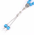 Náramek Tasbih Tyrkys