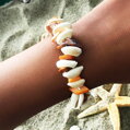 Náramek Shell Orange AT325