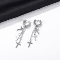 Náušnice Cross SE123 Silver