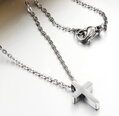 Přívěsek kříž B856 Silver