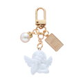 Přívěsek na klíče a kabelku Andělíček s perlou