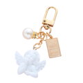 Přívěsek na klíče a kabelku Andělíček s perlou