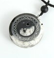 Přívěsek Orgonit Jin Jang silver