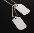 Přívěsek Psí známky PS235 Silver