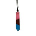 Miranda Přívěsek Resin Wood ES175 Blue-Pink