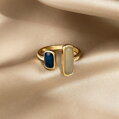 Prsten Two Stones AM3081 Blue-Gray