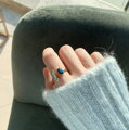 Prsten Two Stones AM3081 Blue-Gray