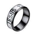 Prsten JESUS J01 Black
