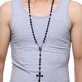 Růženec Black Rosary R532