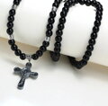 Růženec Black Rosary R539