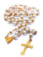 Růženec Miranda White Pearls R81254