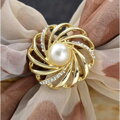 Spona na šátek Pearl 2667