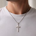 Nerezový křížek Jesus J12