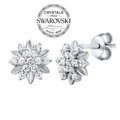 SILVEGO stříbrné náušnice ALIVIA se Swarovski® Zirconia - MW13935A