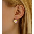 Silvego Stříbrné náušnice kostečky Swarovski® Crystals AB VSW042E