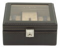 Kazeta na hodinky Friedrich Lederwaren Carbon 32058-3