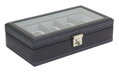 Kazeta na hodinky Friedrich Lederwaren Carbon 32048-5