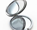 Kosmetické zrcátko 890554 modrý krystal Silver