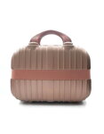 Kosmetický kufr Miranda White - Pink