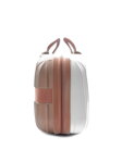 Kosmetický kufr Miranda White - Pink
