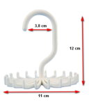 Otočný věšák na kravaty a opasky