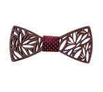 Dětský set motýlek a kšandy Wooden Red
