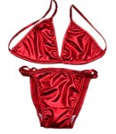 Plavky G-string Beachwear red