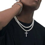 Perlový náhrdelník Silver Cross