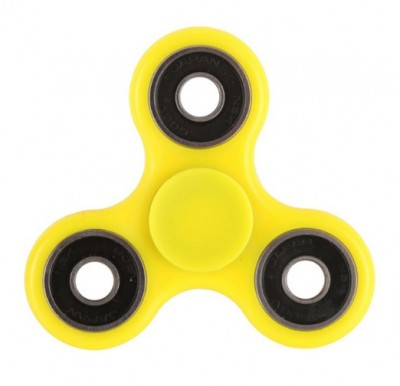 Fidget spinner žlutý