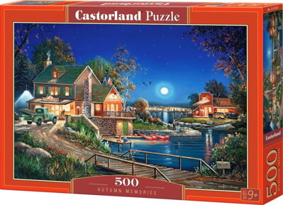 Castorland puzzle 500 dílků Vzpomínky na podzim