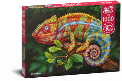 Puzzle 1000 dílků Chameleon