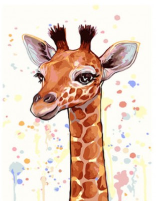 Malování podle čísel Žirafa DX1325