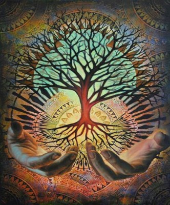 Malování podle čísel Strom života