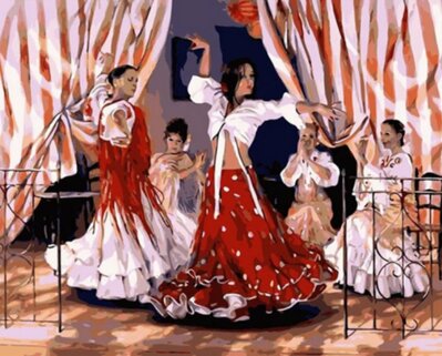 Malování podle čísel Flamenco RX1894