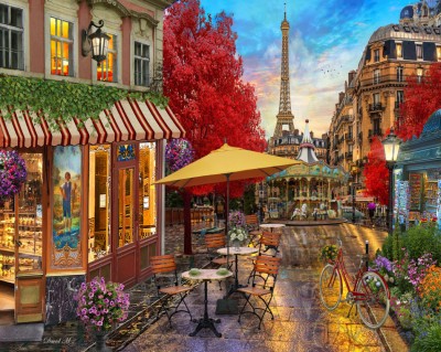 Malování podle čísel Pařížská ulička R9919