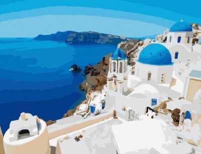Malování podle čísel Aegean Sea