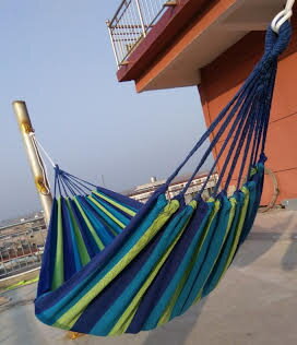 Houpací síť pro 2 osoby Blue