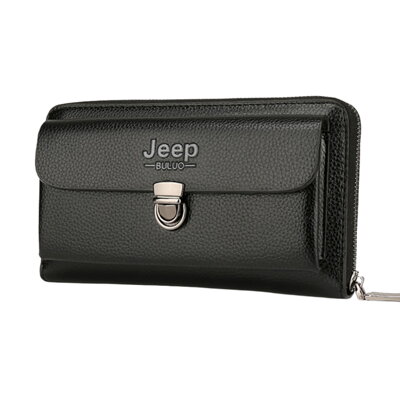 Kožená etuje Jeep Buluo JB1688 černá