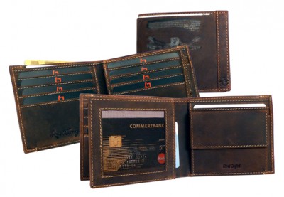 Kožená peněženka LandLeder Scheintasche "Mike"