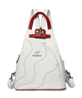 Dámský batoh Canguro C1258 bílý