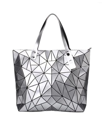 Dámská kabelka Geometric AM116 Silver