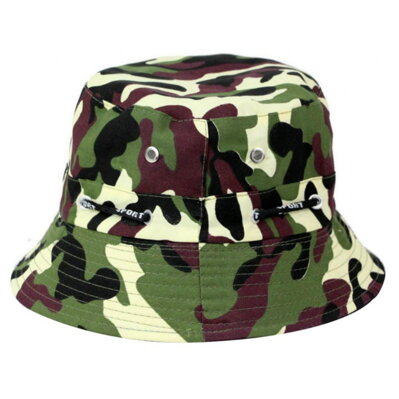 Klobouček Bucket Hat Maskáčový AM295-4