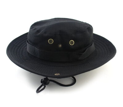 Klobouk Bush Hat Černý
