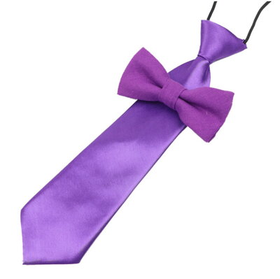 Dětský set motýlek a kravata AM236 Purple