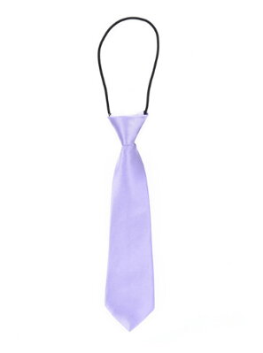 Dětská kravata 76069 světle fialová