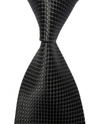 Černá kravata s puntíky SK6015