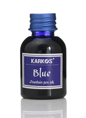 Inkoust do plnicího pera Karkos Modrý 30ml