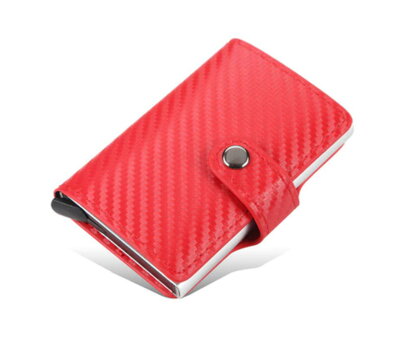 Pouzdro na karty a bankovky Cardslide AM0151 Red